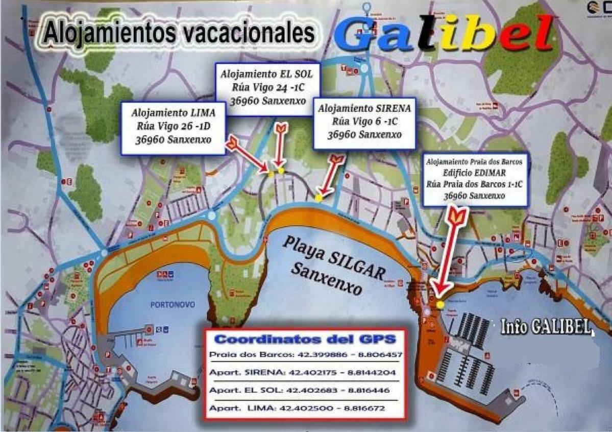 Lima-Galibel Apartment Sanxenxo Luaran gambar